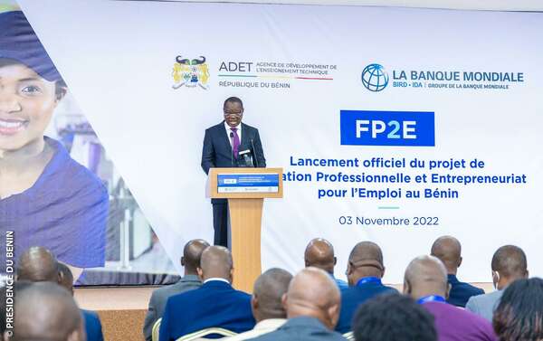 170 milliards pour booster le projet Formation Professionnelle et Entrepreneuriat pour l’Emploi au Bénin