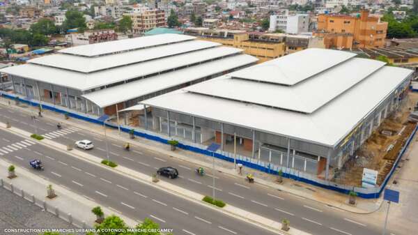 Les neuf marchés urbains de Cotonou bientôt ouverts